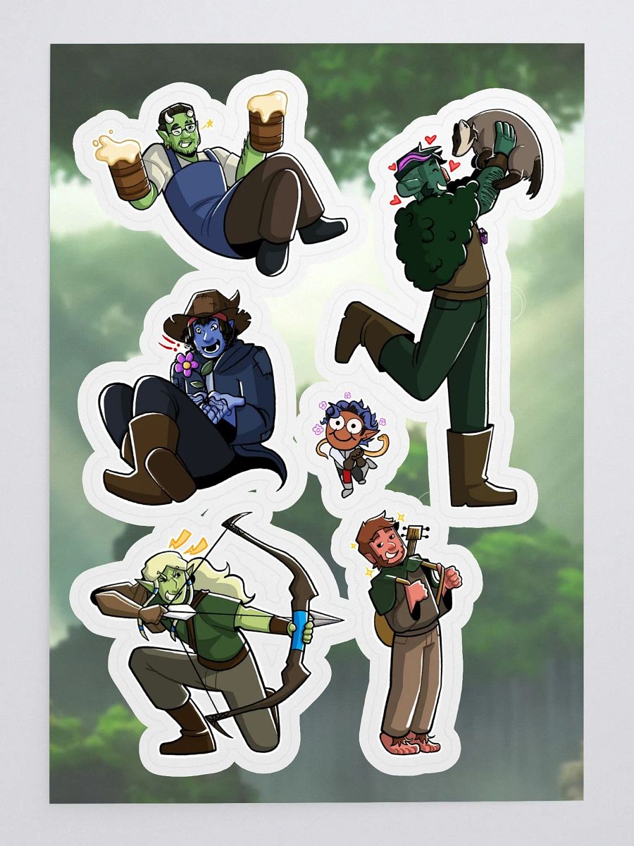 Infinights Character Stickers product image (3)