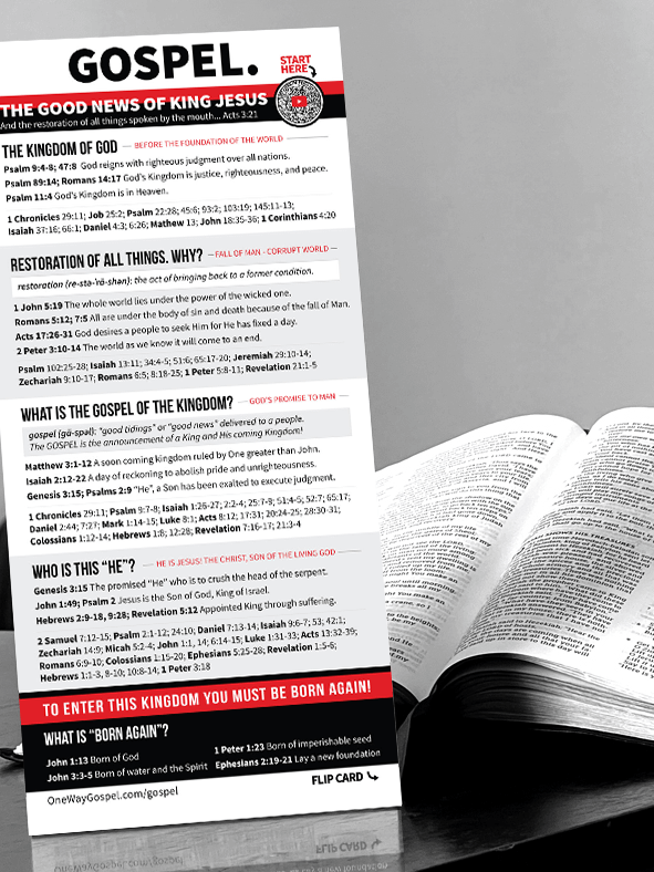 GOSPEL Card (Sets of 10) product image (2)