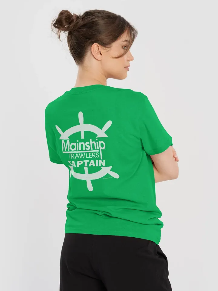 Mainship Captain - T-Shirt - Dark Shirt w/White Logo product image (1)