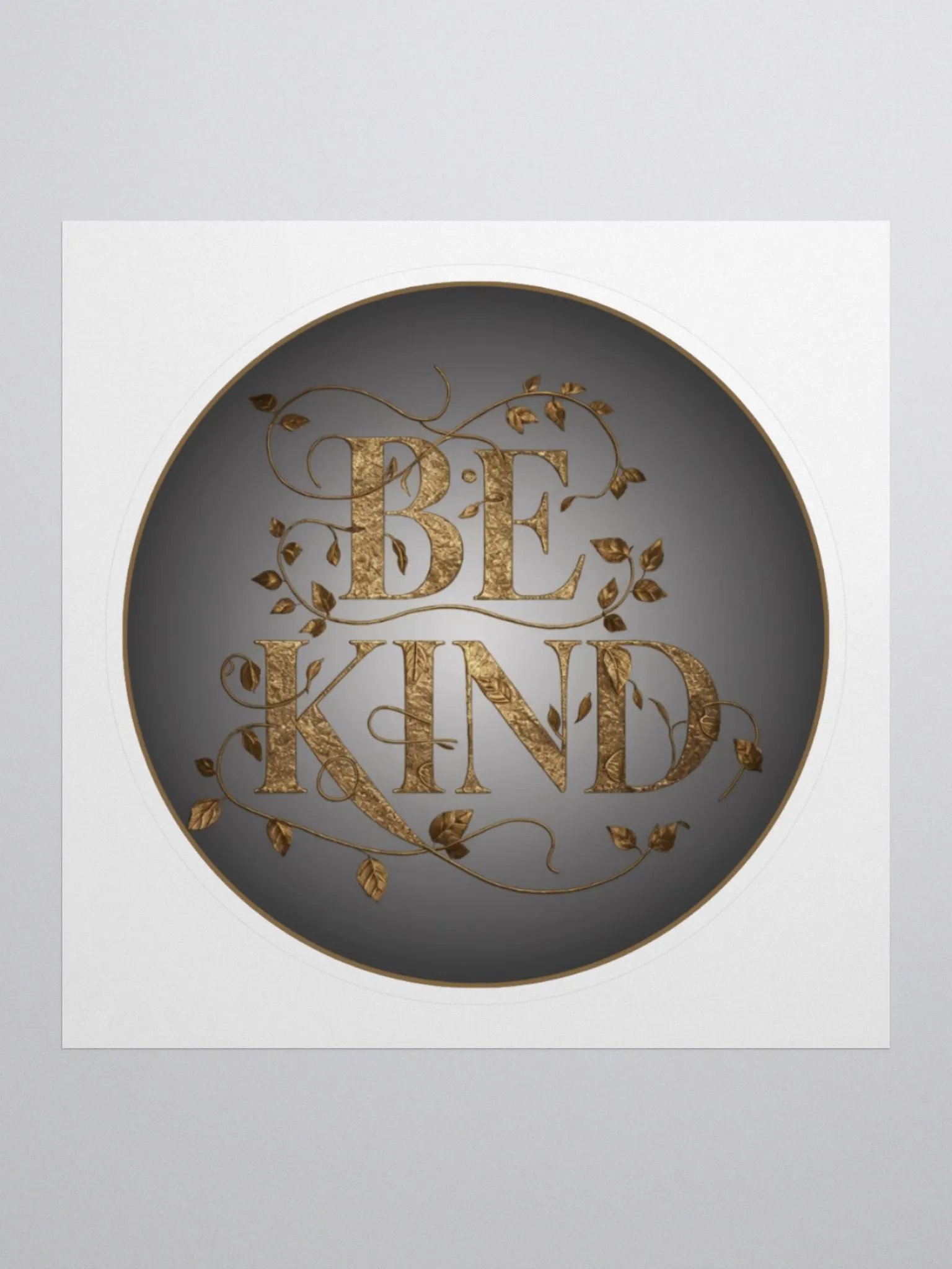 Self-Love, Positive Affirmation Art Sticker - Be Kind! product image (4)