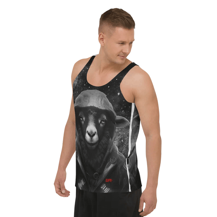 IDFKtv Black Sheep Full B/W Tank Top product image (2)