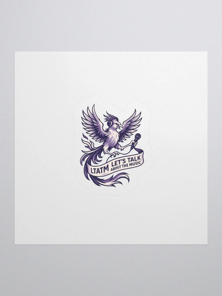 Rise & Resonate – LTATM Sticker (Die-Cut) product image (1)