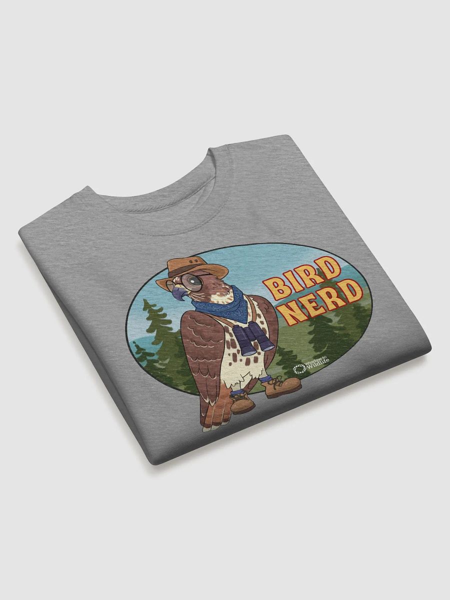 Red-tailed hawk - Bird Nerd Sweatshirt product image (28)