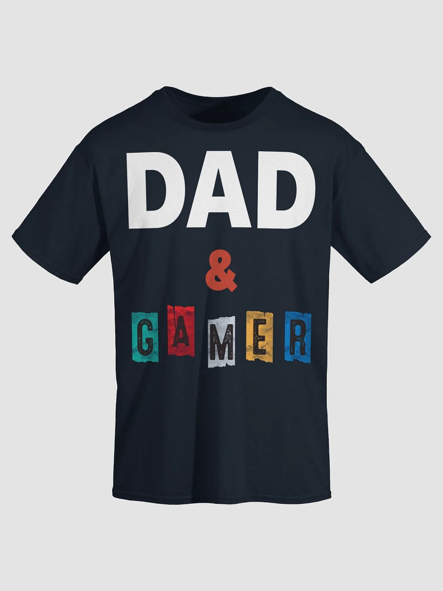 Dad and Gamer: The Ultimate Father's Day Gaming Tee product image (5)