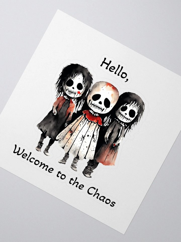 Gothic Trio Kiss Cut Stickers product image (6)