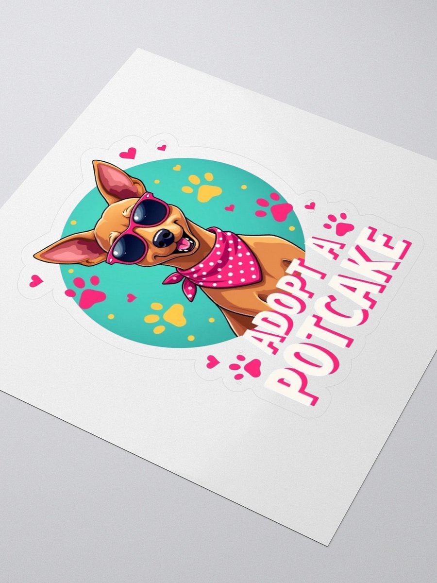 Adopt A Potcake Sticker product image (3)