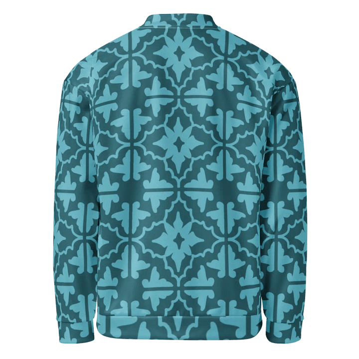 Kaleidoscopic Floral All-Over Bomber Jacket product image (2)