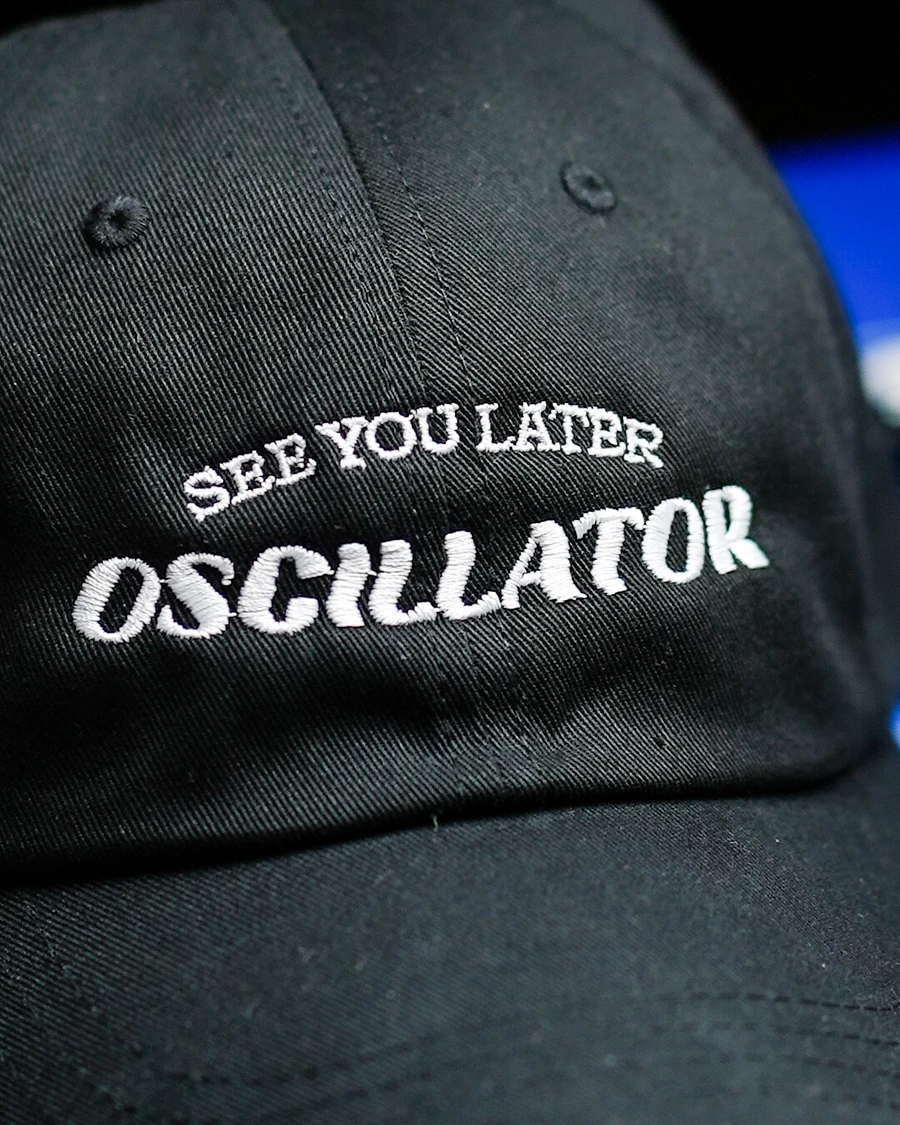 See You Later Oscillator Hat product image (2)