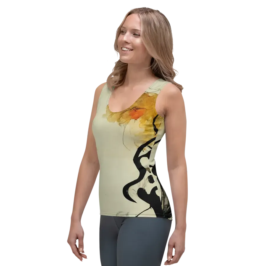 Expressive Silhouette Women's Tank Top product image (3)