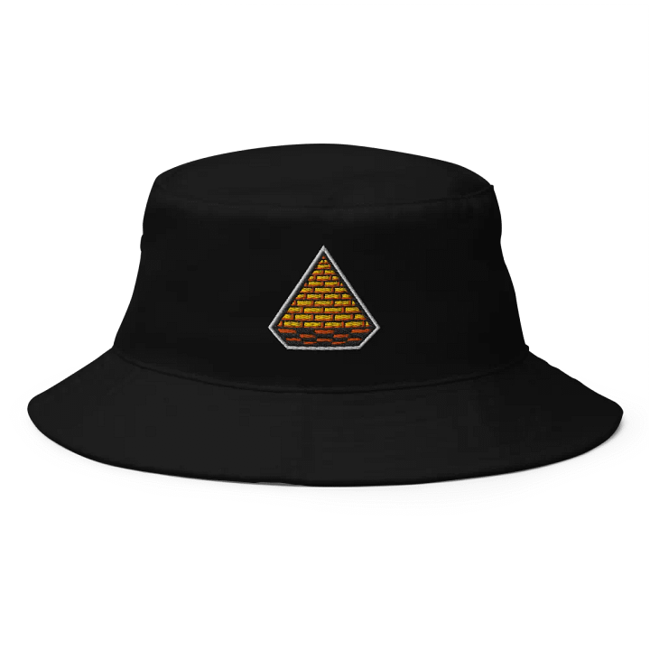 Checkerboard Pyramid Cotton Bucket Hat product image (1)