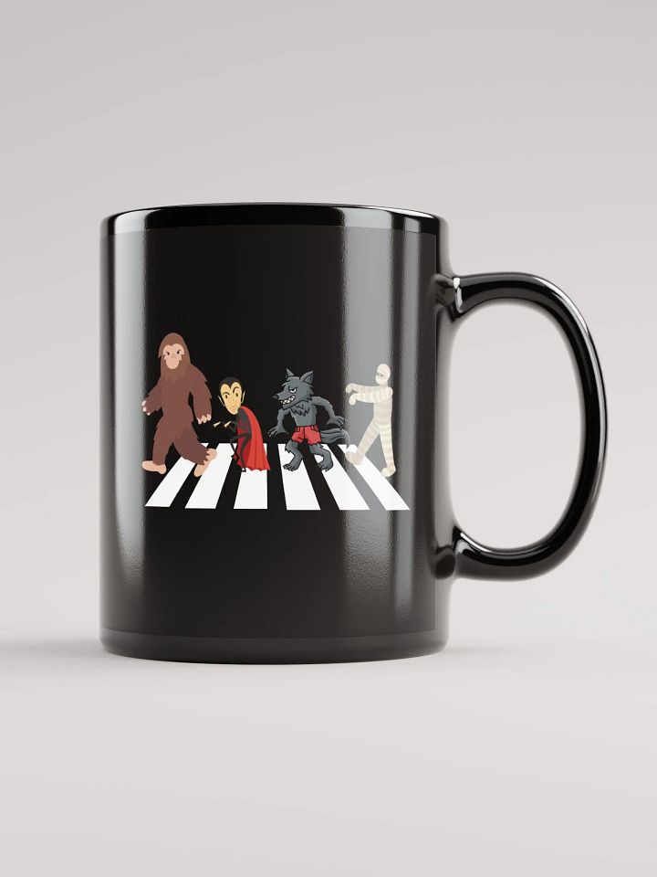 Cute Legendary Monsters crossing Abbey Road illustration product image (1)
