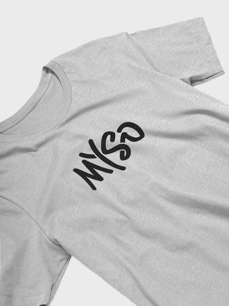 MYSO Grey T-shirt with Black Solo Logo product image (3)