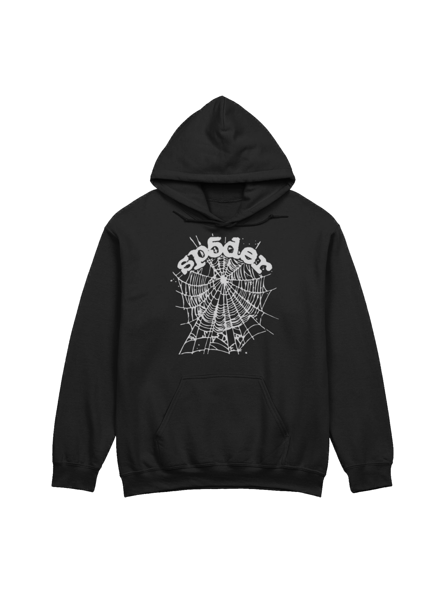 Sp5der OG Web Hoodie Black product image (1)