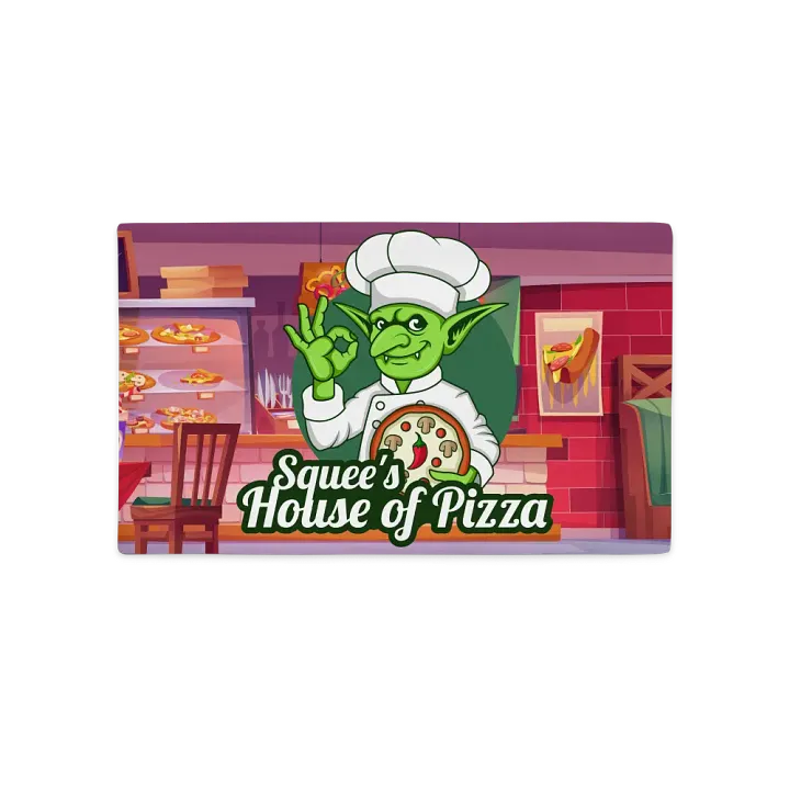 Squee’s House of Pizza Premium Pillow Case product image (1)