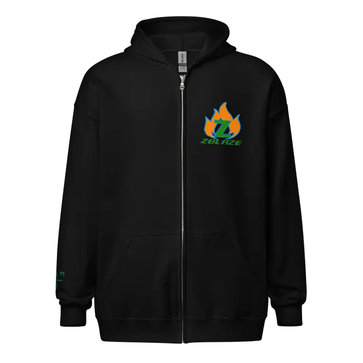 ZBLAZE Logo Zip Hoodie product image (1)