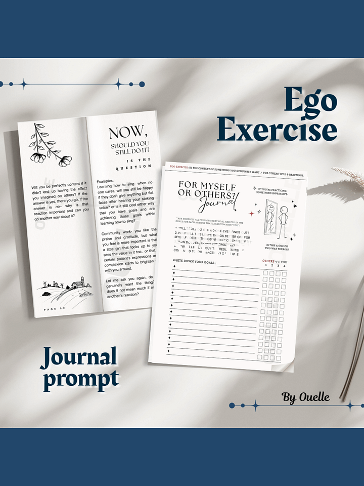 𝘌𝘨𝘰 𝘌𝘹𝘦𝘳𝘤𝘪𝘴𝘦: For you or For others? — Digital Worksheet (PDF & Template) product image (1)