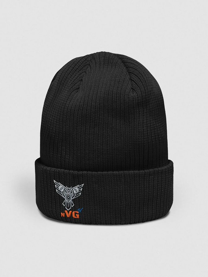 Geometric Owl Wisdom Beanie product image (2)