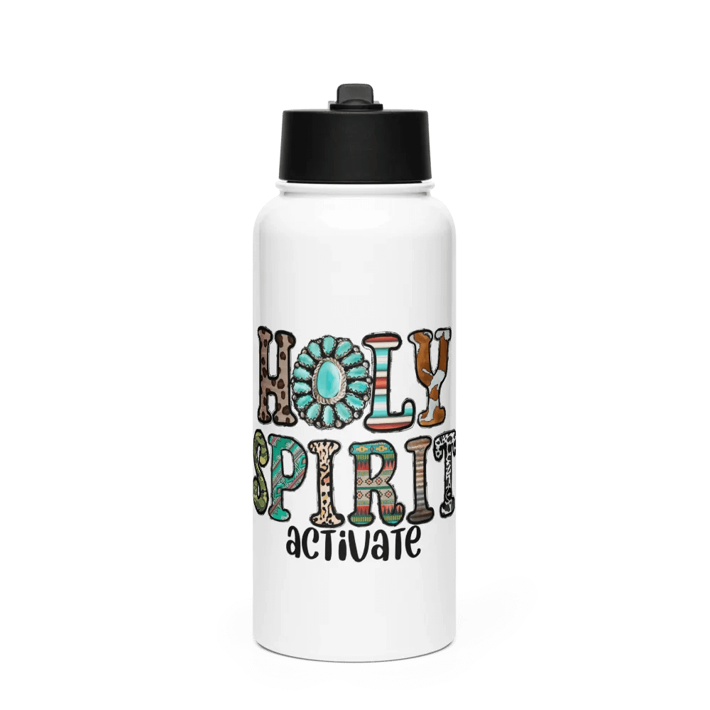 Holy Spirit Activate - Stainless Steel Sports Water Bottle product image (1)
