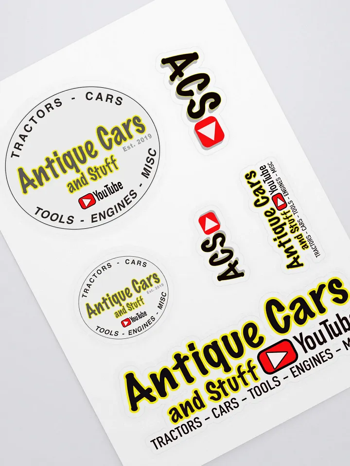 ACS Sticker Sheet! product image (1)