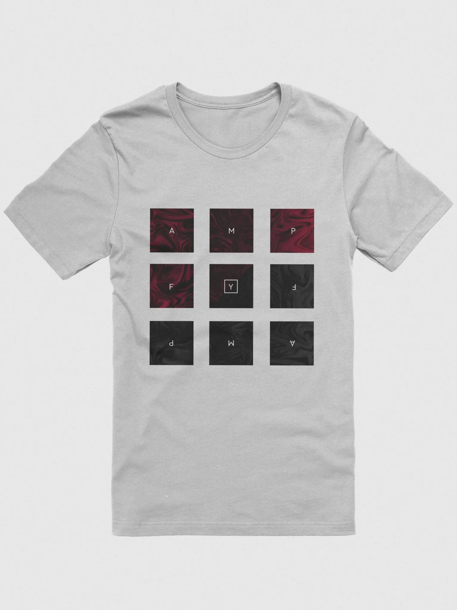 [ampfy Marble Print] Bella+Canvas Supersoft T-Shirt product image (3)