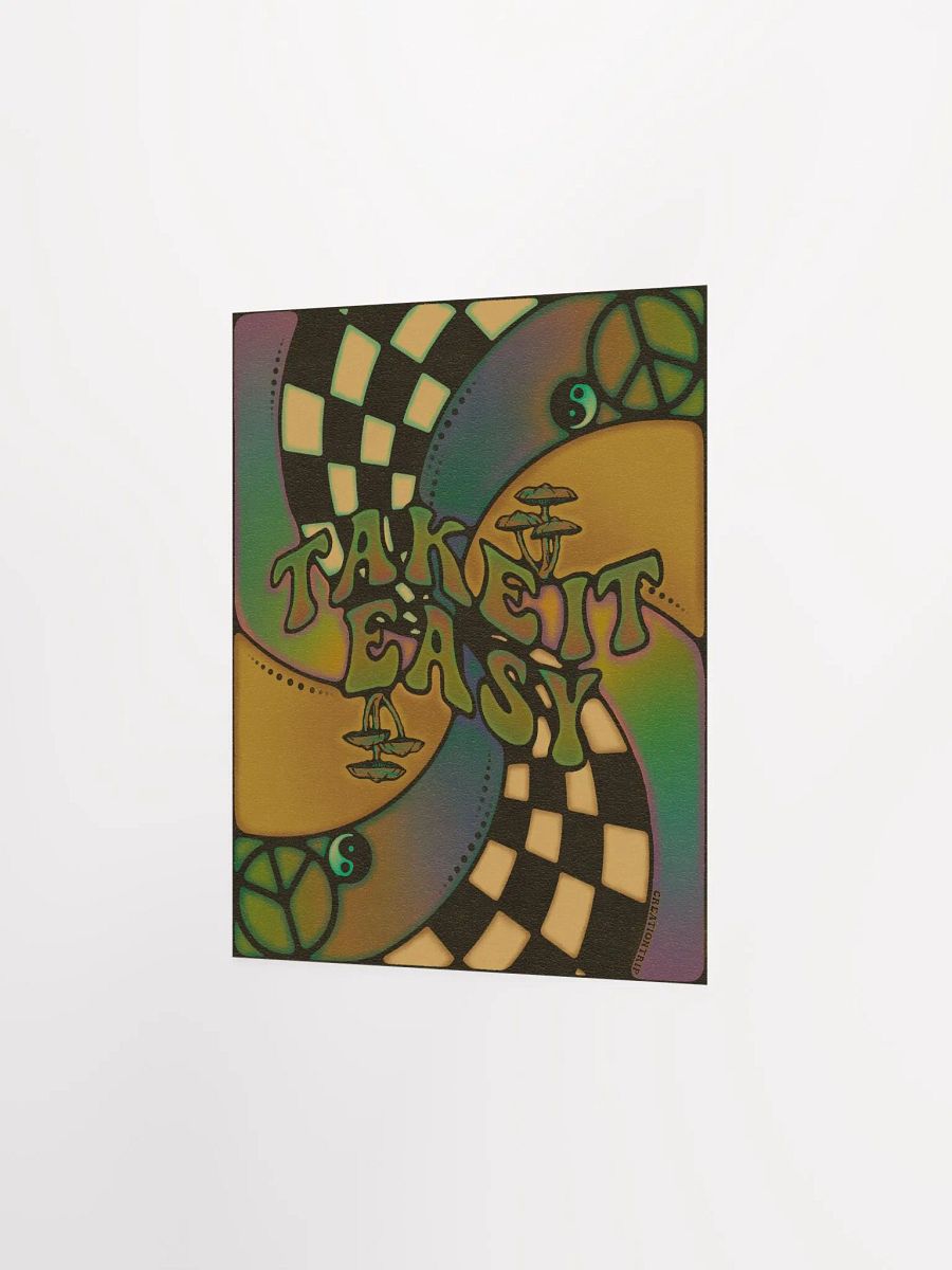 Matte Poster - Take It Easy product image (1)