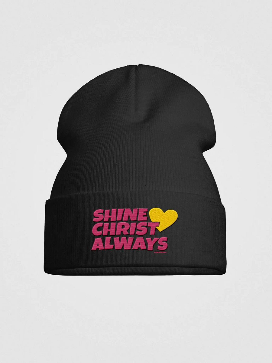 Shine Heart knit beanie product image (1)