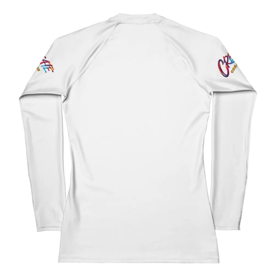 Born to Dance His Silhouette Vibrant Splatter Rash Guard product image (9)