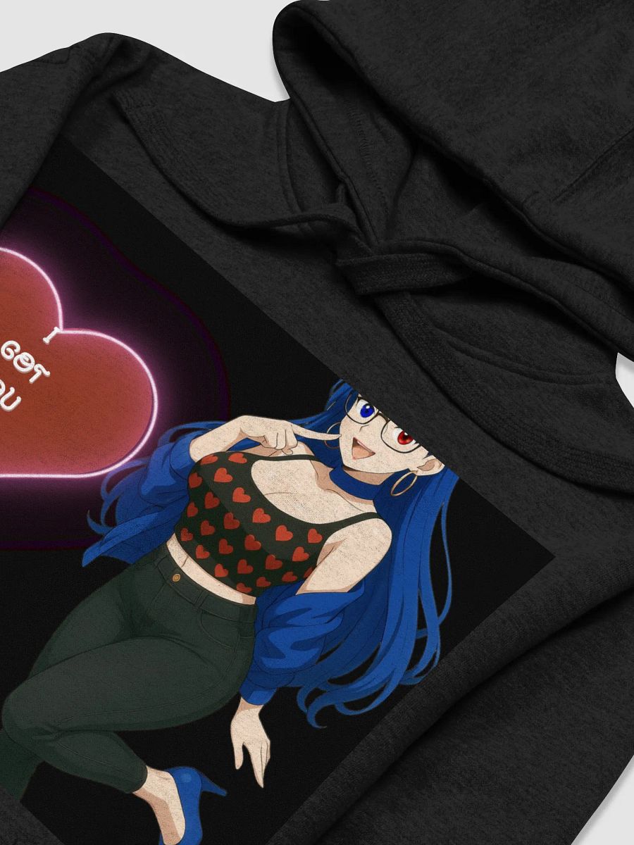 Neon Heart Anime Hoodie product image (3)