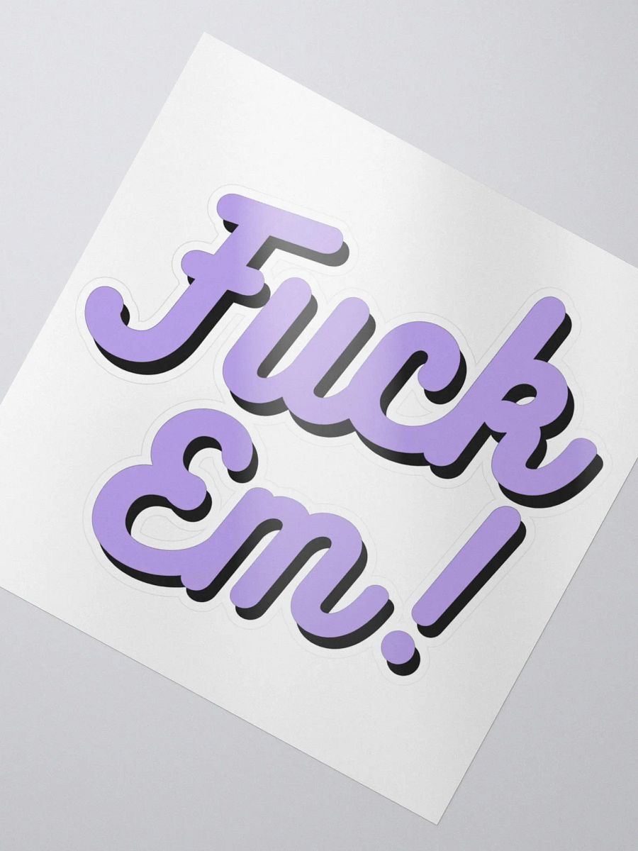 F em! Sticker product image (2)