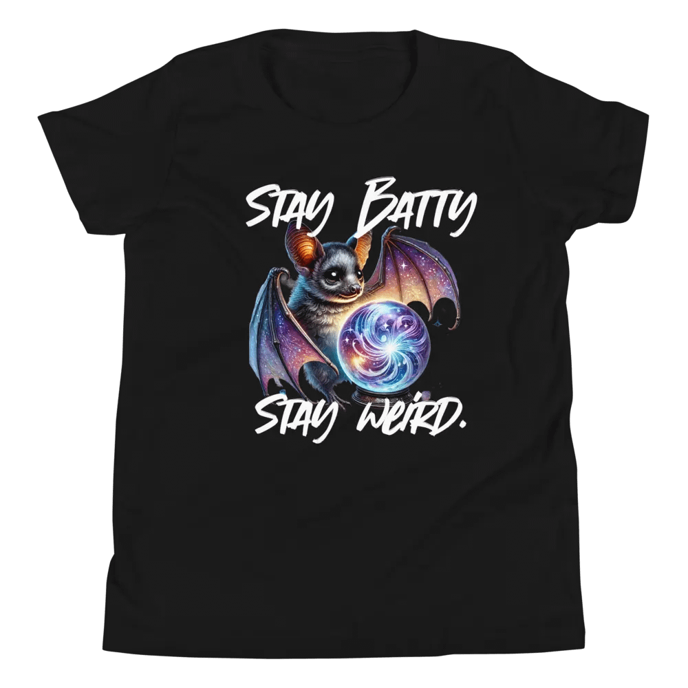 Stay Batty. Stay Weird Youth tee product image (4)