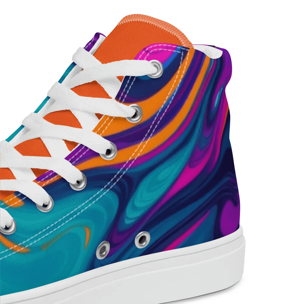 Women's High Top Sneakers - MaKaz Sneakers No.7 product image (10)