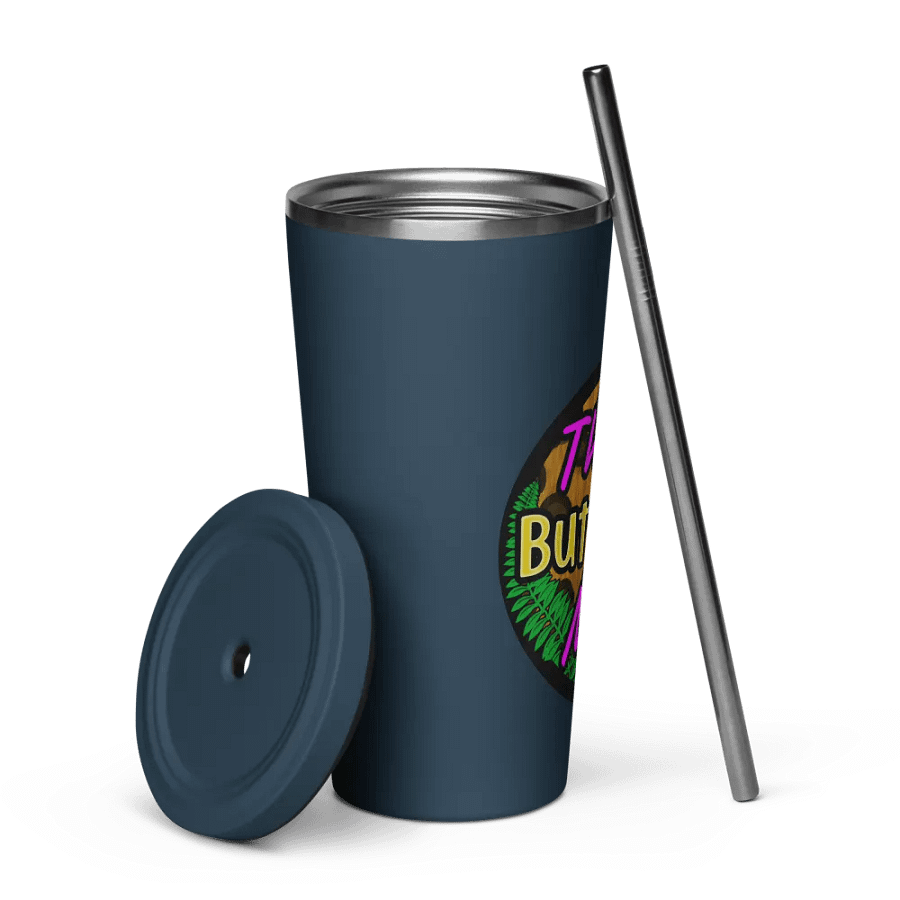 Buttered Mom Tumbler W/Straw product image (10)
