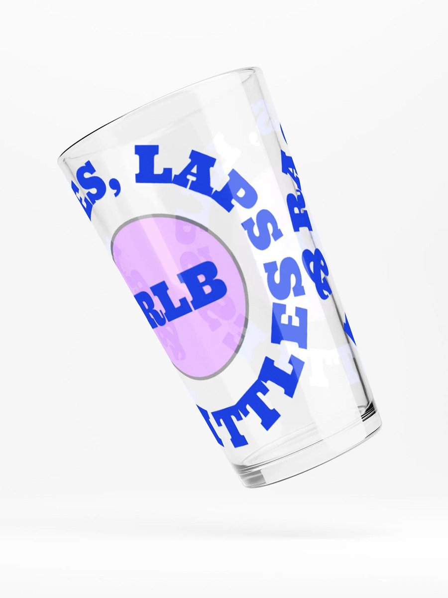 Races, Laps & Battles Pint Glass product image (4)