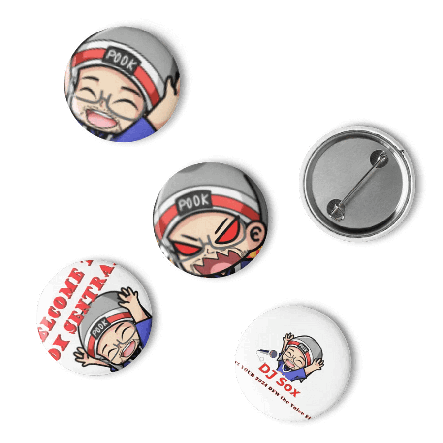 Sox Sentral/DJ Sox Buttons product image (10)