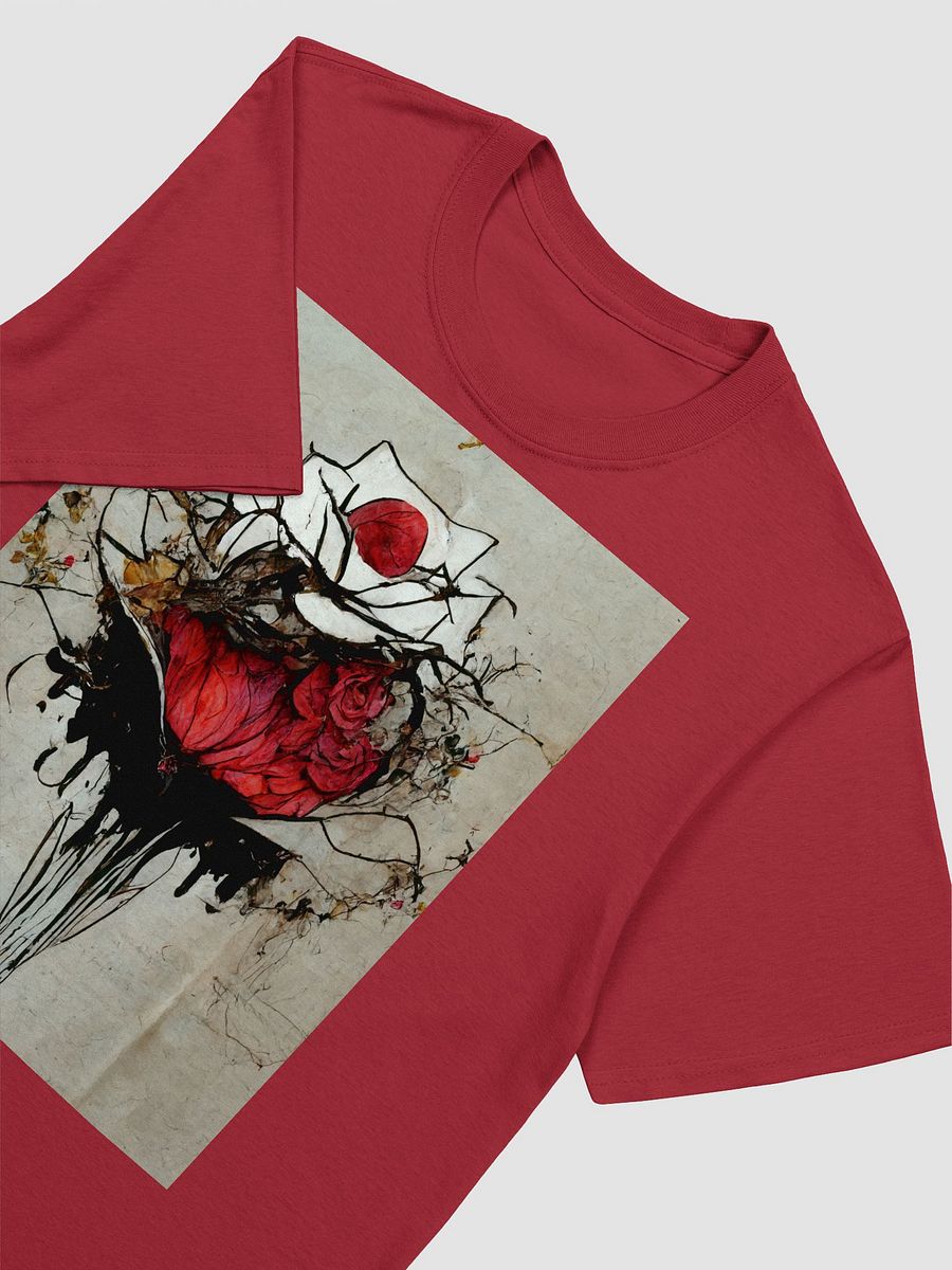 Dynamic Rose Abstract T-Shirt product image (3)
