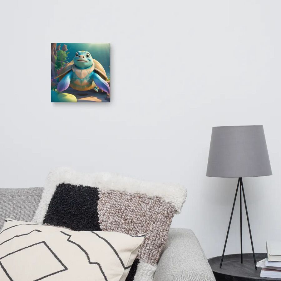 Endangered Species - Mexico - Sea Turtle Canvas Art product image (10)