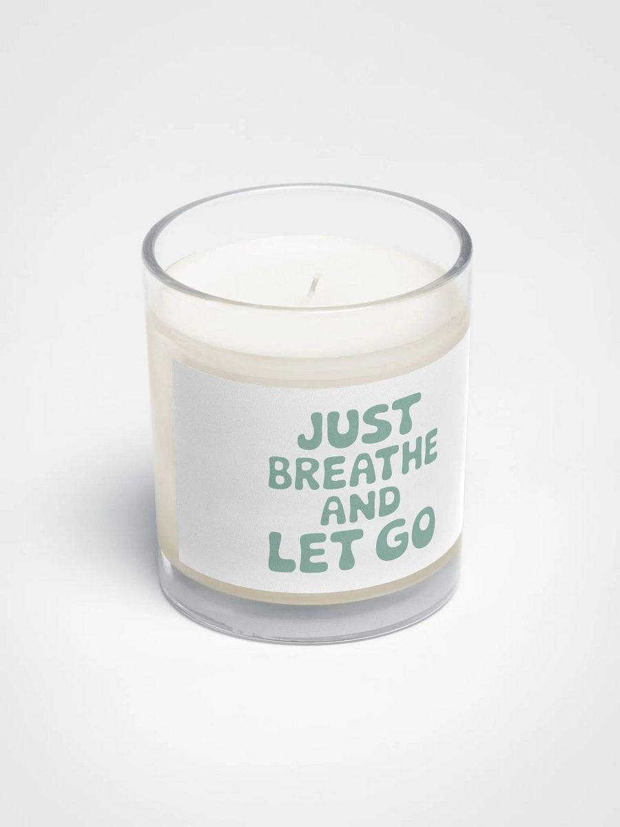 Just Breathe And Let Go Candle product image (2)