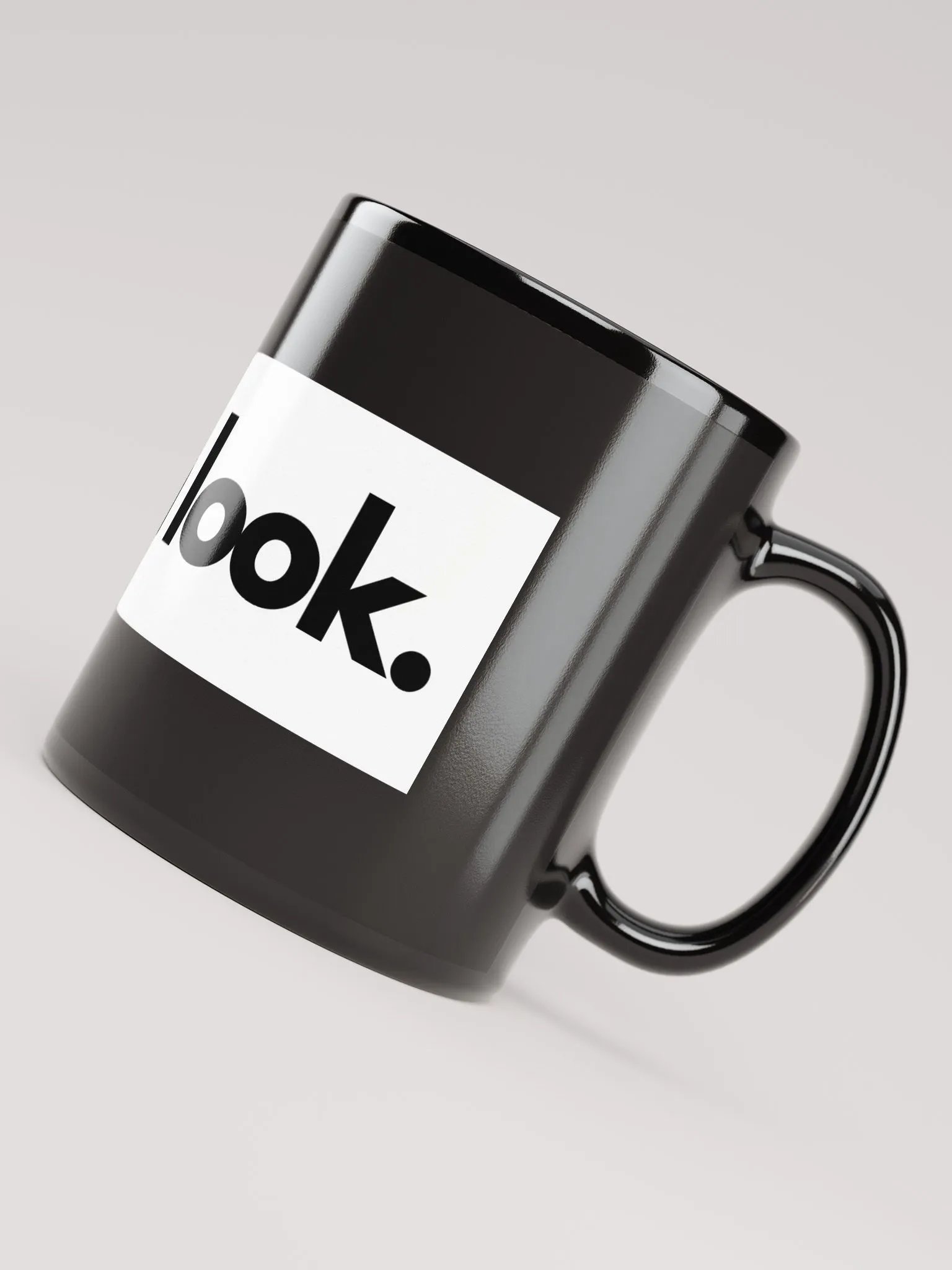 bad in look. Black Mug product image (4)