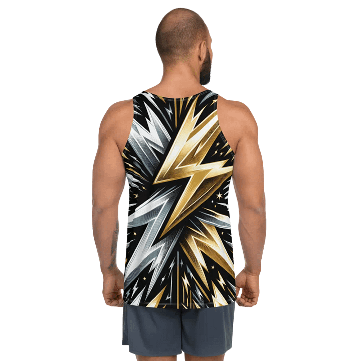 T3 Electric Glamour Lightening Mens Tank product image (2)
