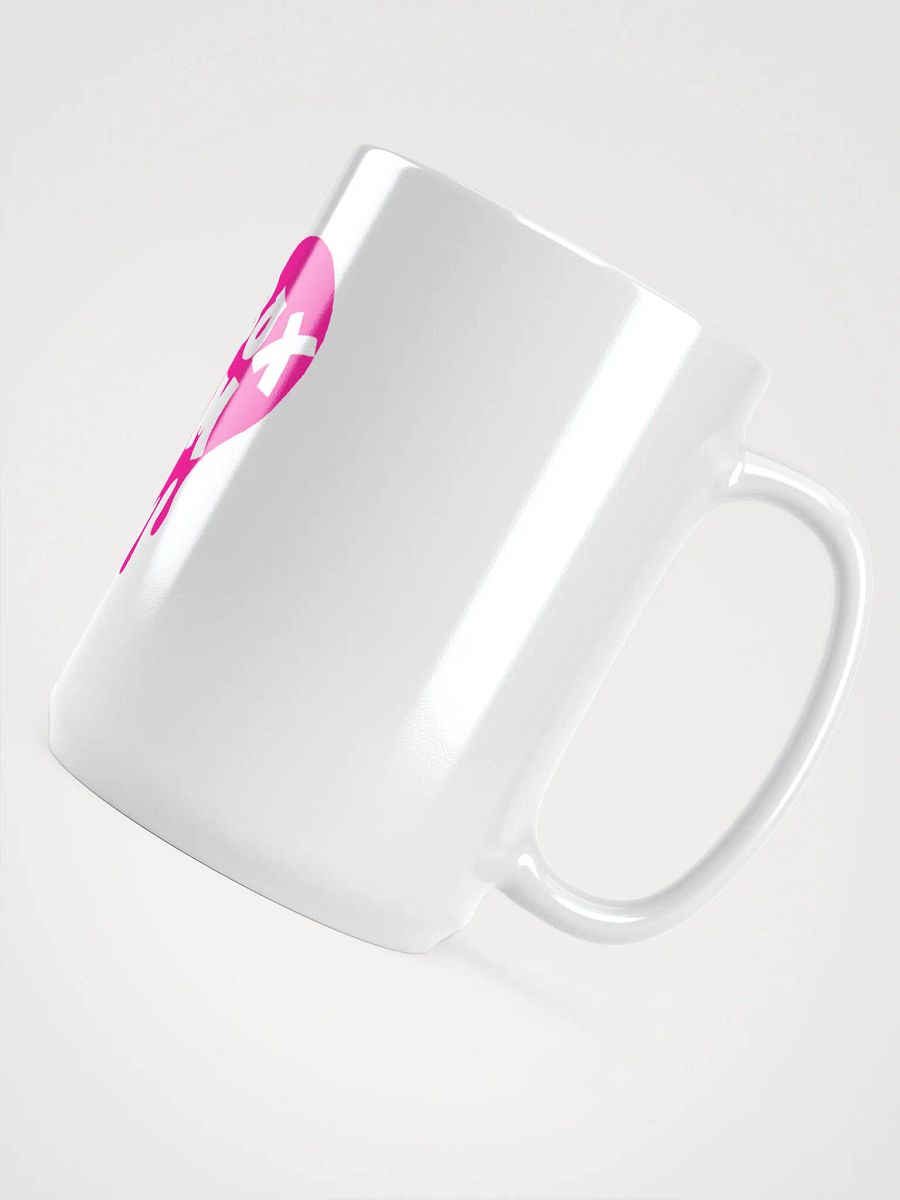 HOT BOX FAM HOT PINK TRANSPARENT LOGO ON COFFEE MUG product image (4)