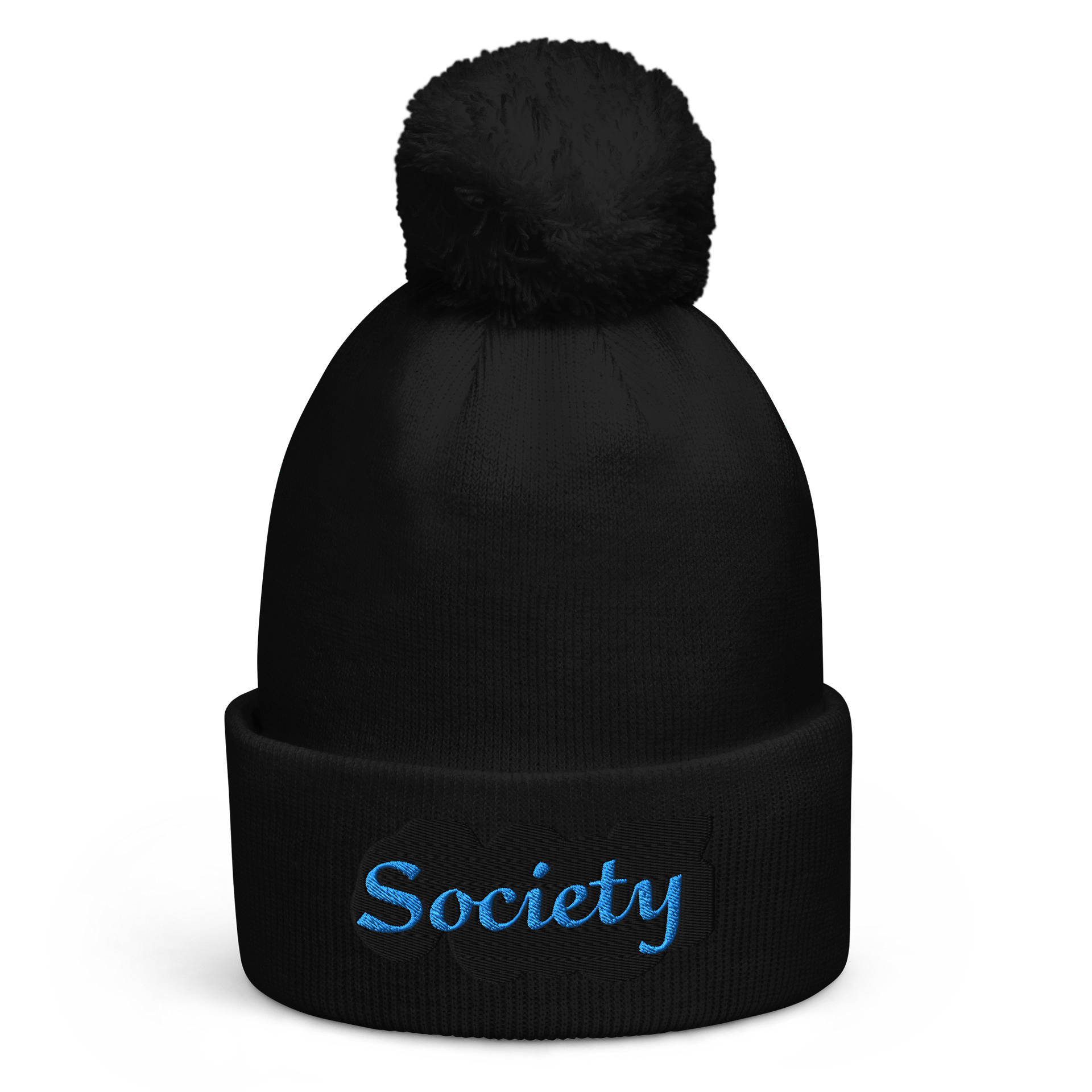 Society Script Pom-Pom Beanie product image (1)