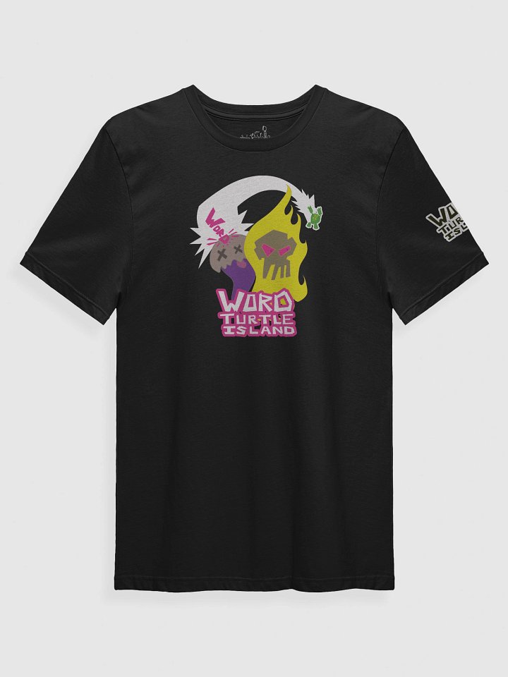 Who did that? A word weapon encounter - Word Turtle Island T-Shirt product image (1)