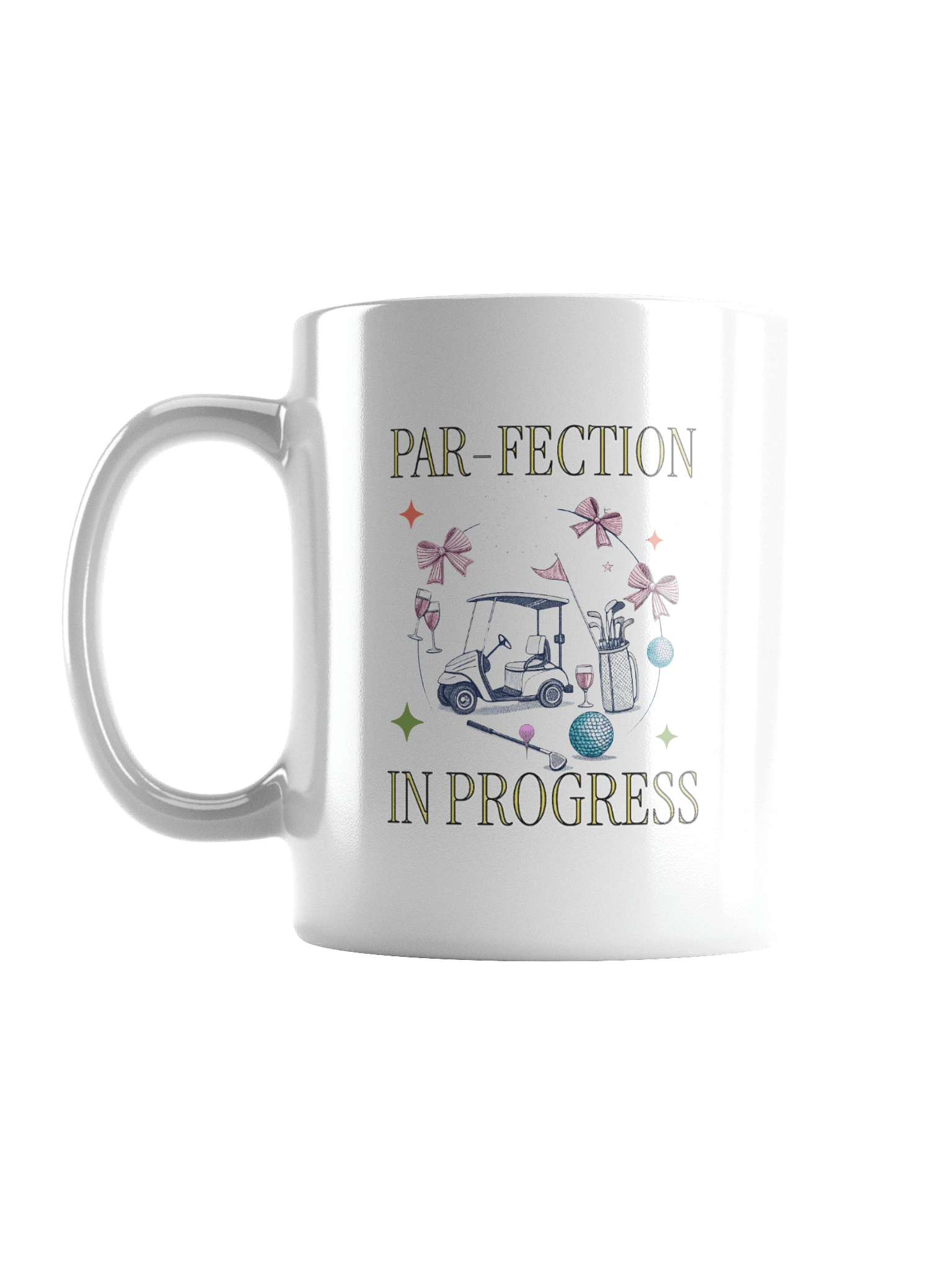 Par-Fection In Progress Golfing Refreshment Mug product image (1)