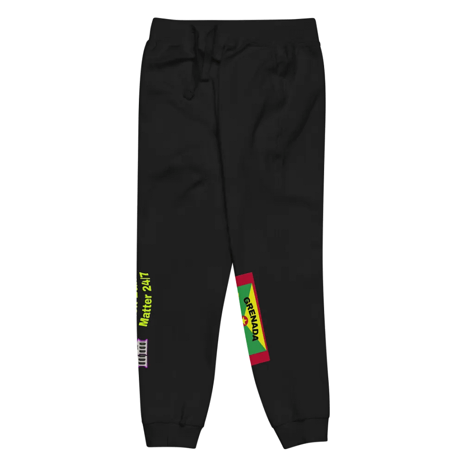 Grenada Flag Inspired Unisex Fleece Joggers product image (2)