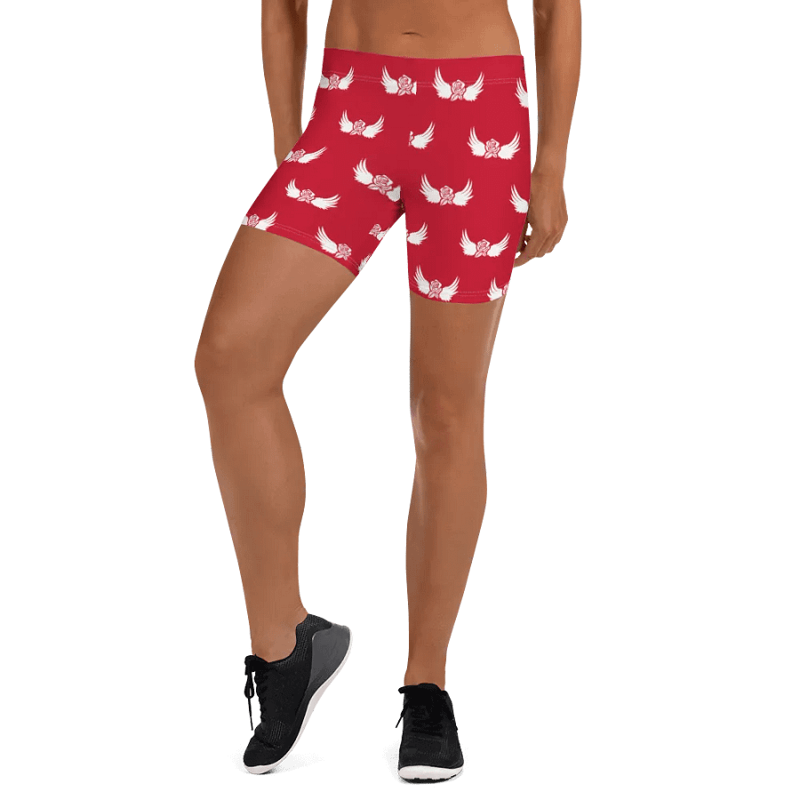 System Women Shorts Red & White product image (6)
