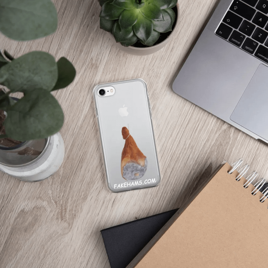 fakehams iPhone case clear product image (5)
