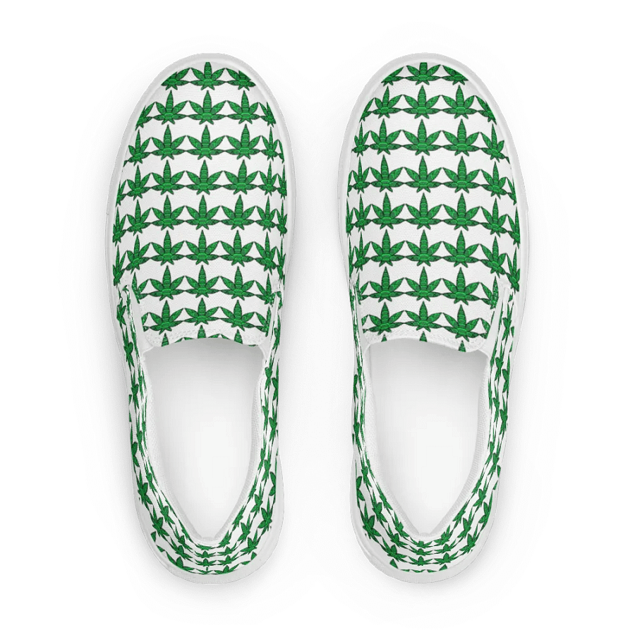 Leaf Men's Slip-On Canvas Shoes product image (1)