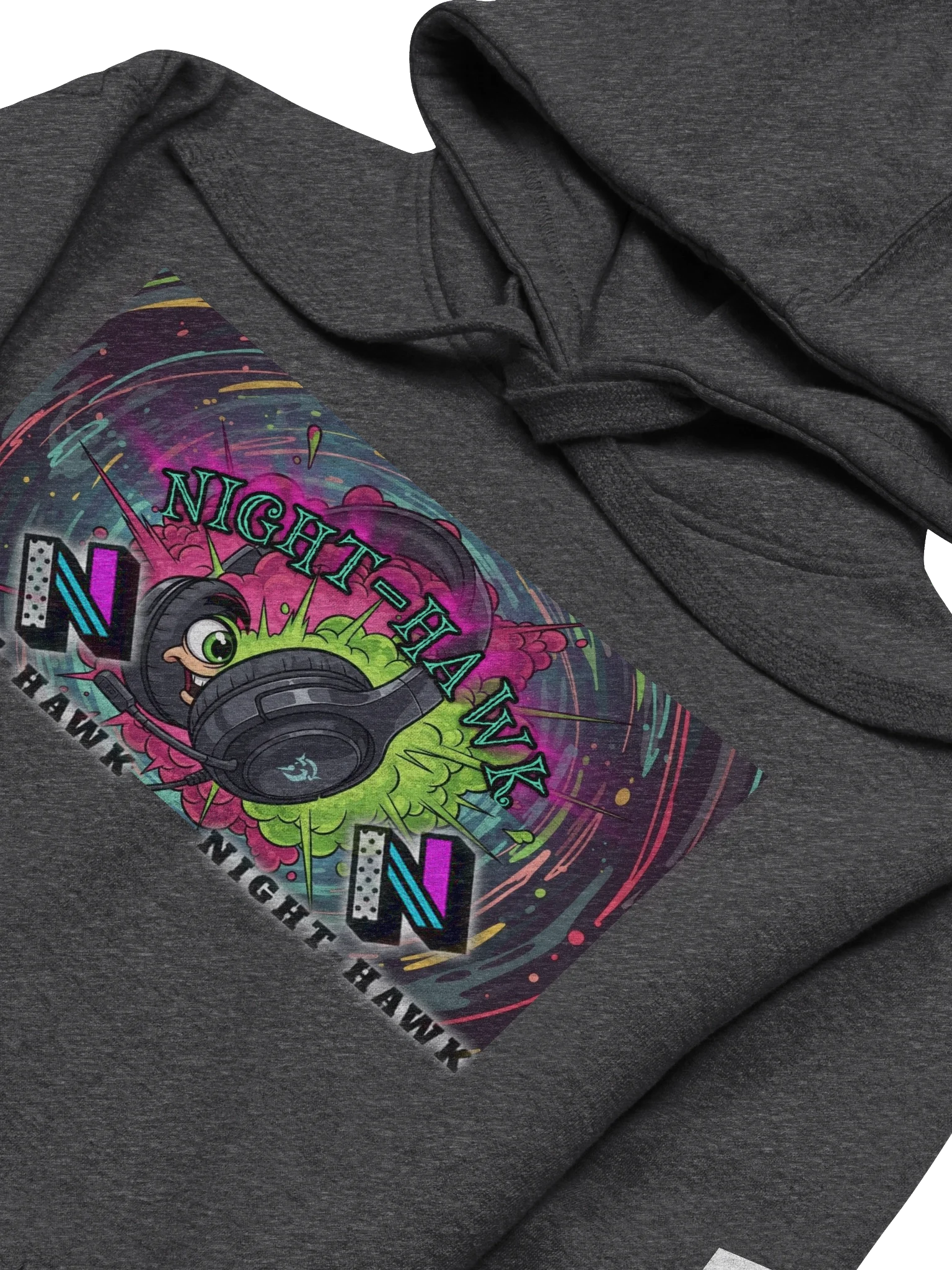 NIGHT-HAWK Geometric Unisex Hoodie product image (3)