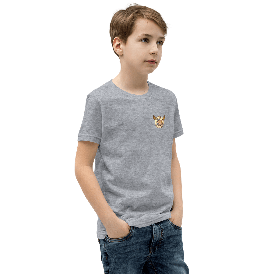 Quail Boy Youth T-Shirt – Cute Farm Bird Graphic on Bella+Canvas Kids Tee product image (2)