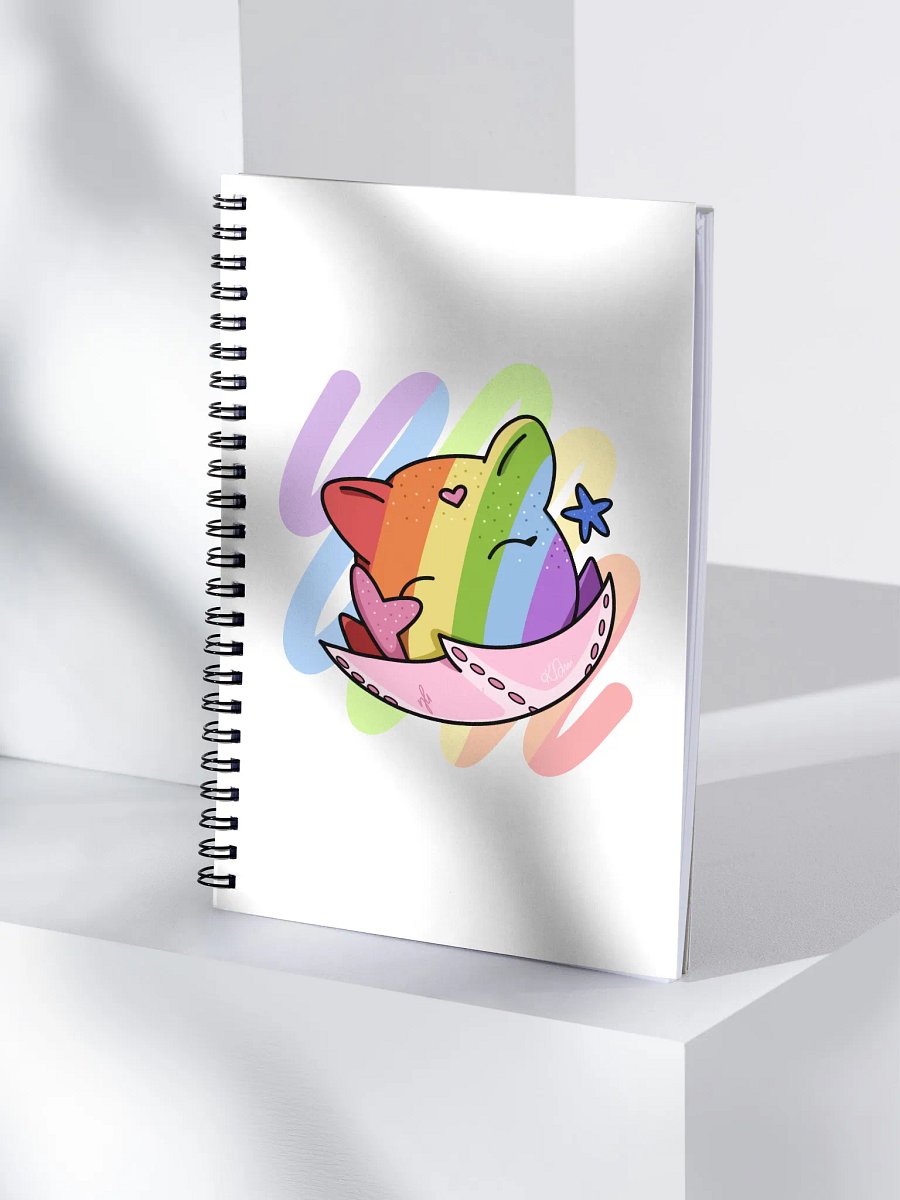 Rainbow Pride Magnus Notebook product image (4)